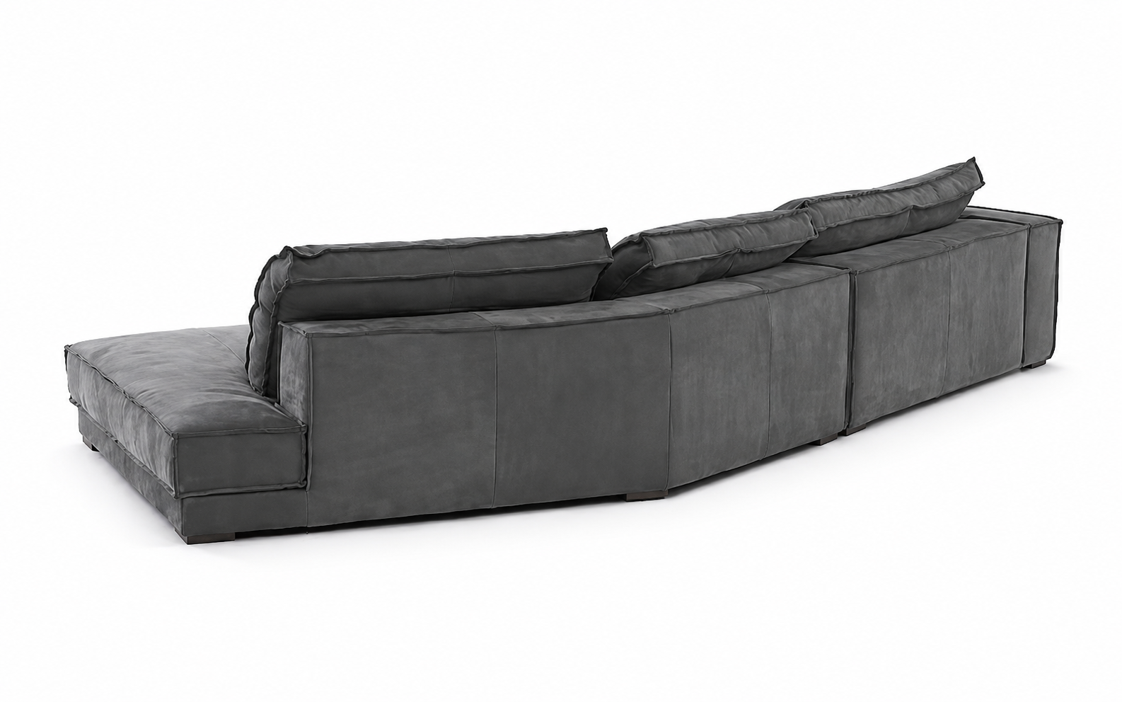 deep-seat modular sofa back shot