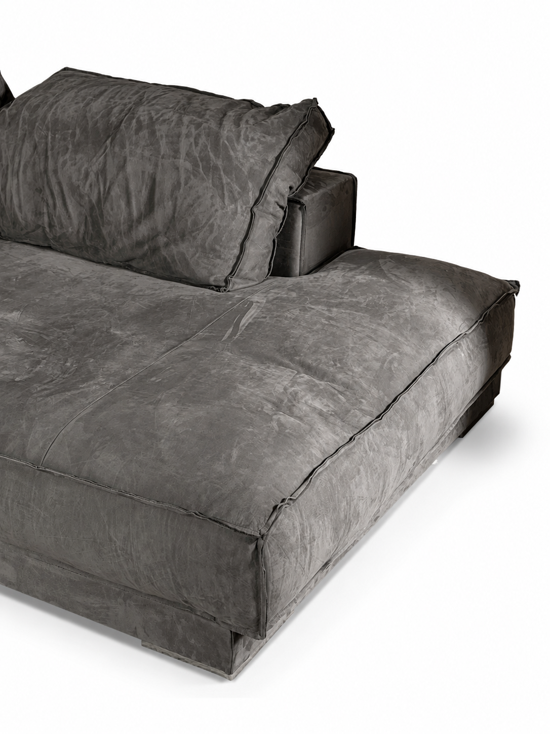 low-profile modular sofa